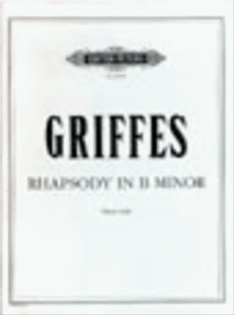 Rhapsody in B Minor for piano Piano Solo scores gallery preview page 1