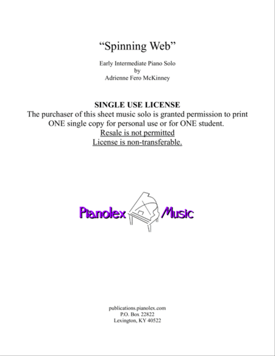 Spinning Web Piano Method scores gallery preview page 2