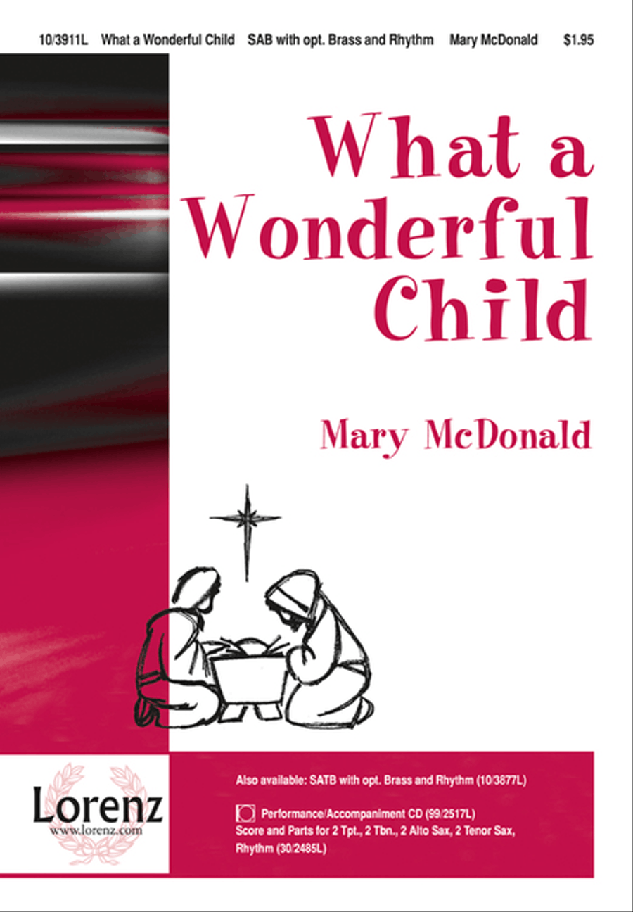 What a Wonderful Child 3-Part scores gallery preview page 1
