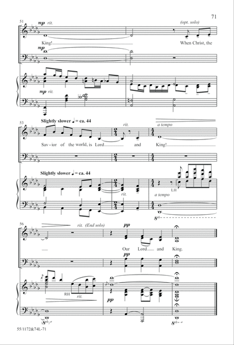 The Easter Story The Easter Story 4-Part scores gallery preview page 72