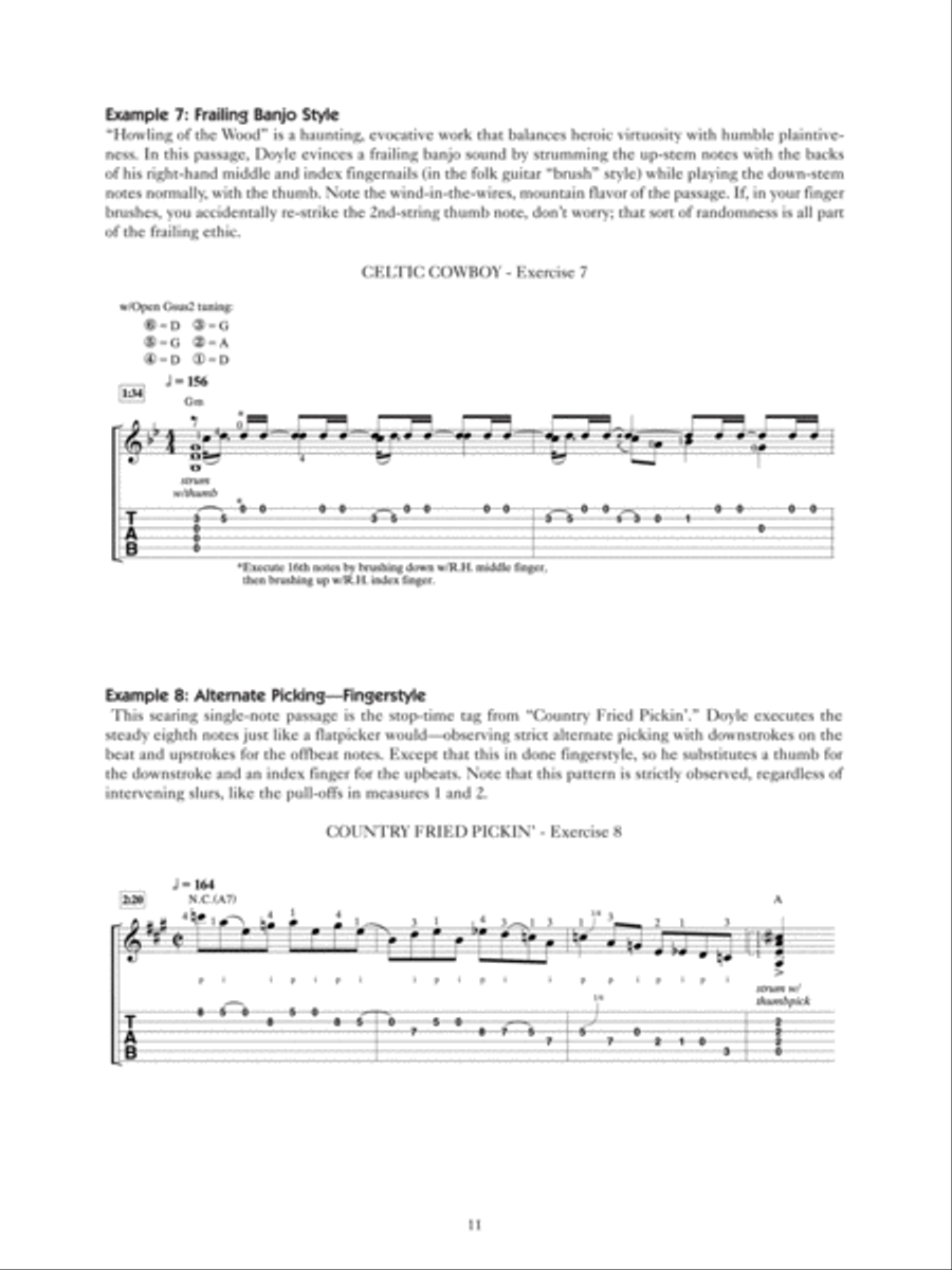 Acoustic Masters Acoustic Guitar scores gallery preview page 5