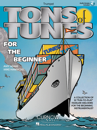 Book cover for Tons of Tunes for the Beginner (audio access included)