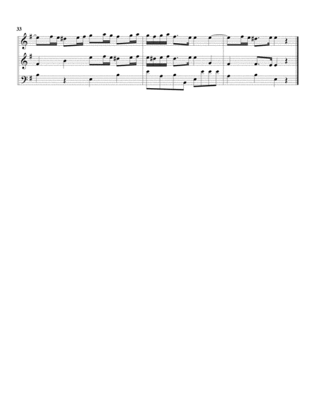 Trio sonata, violin, oboe, continuo, E minor