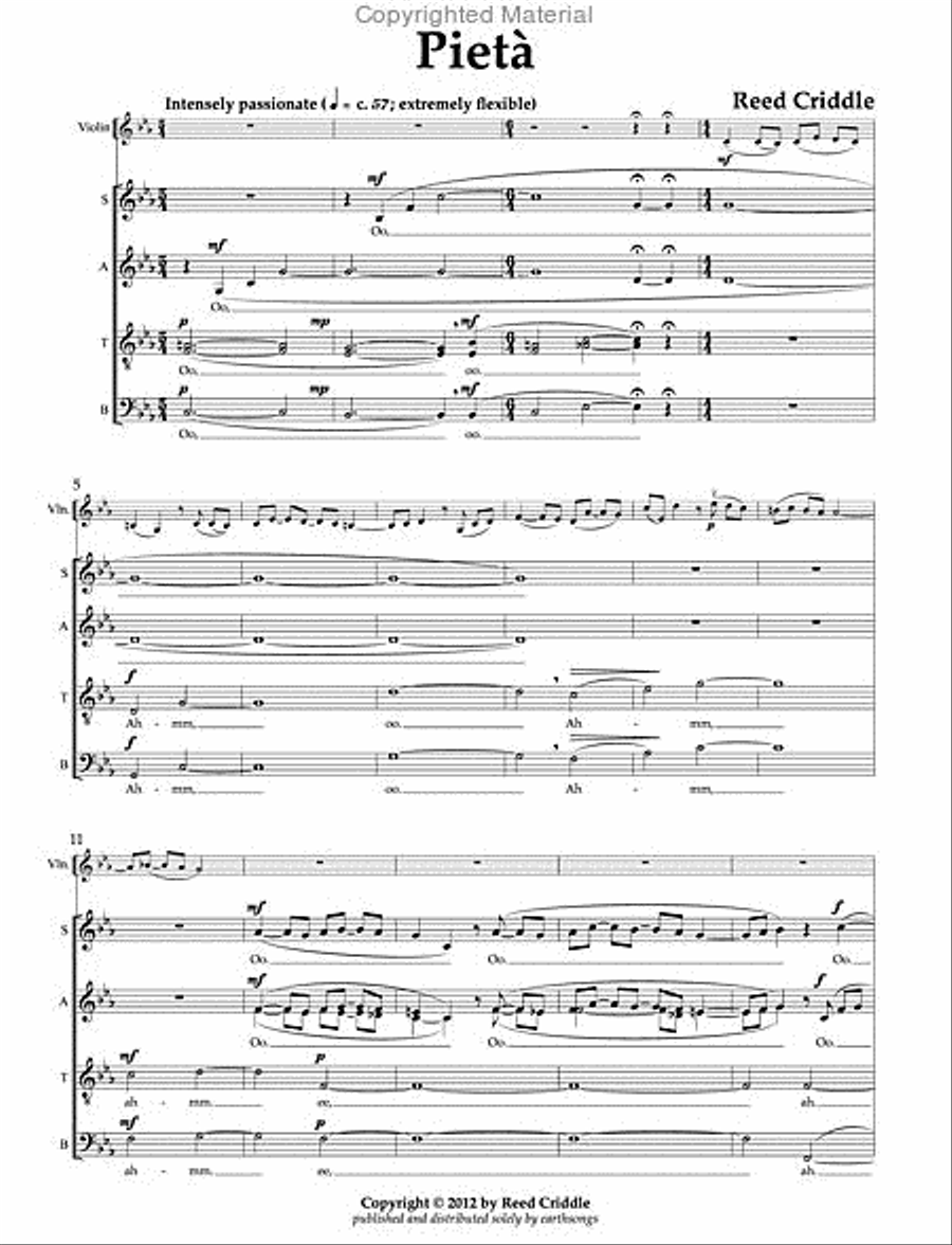 pieta pieta SSAATTBB scores gallery preview page 2
