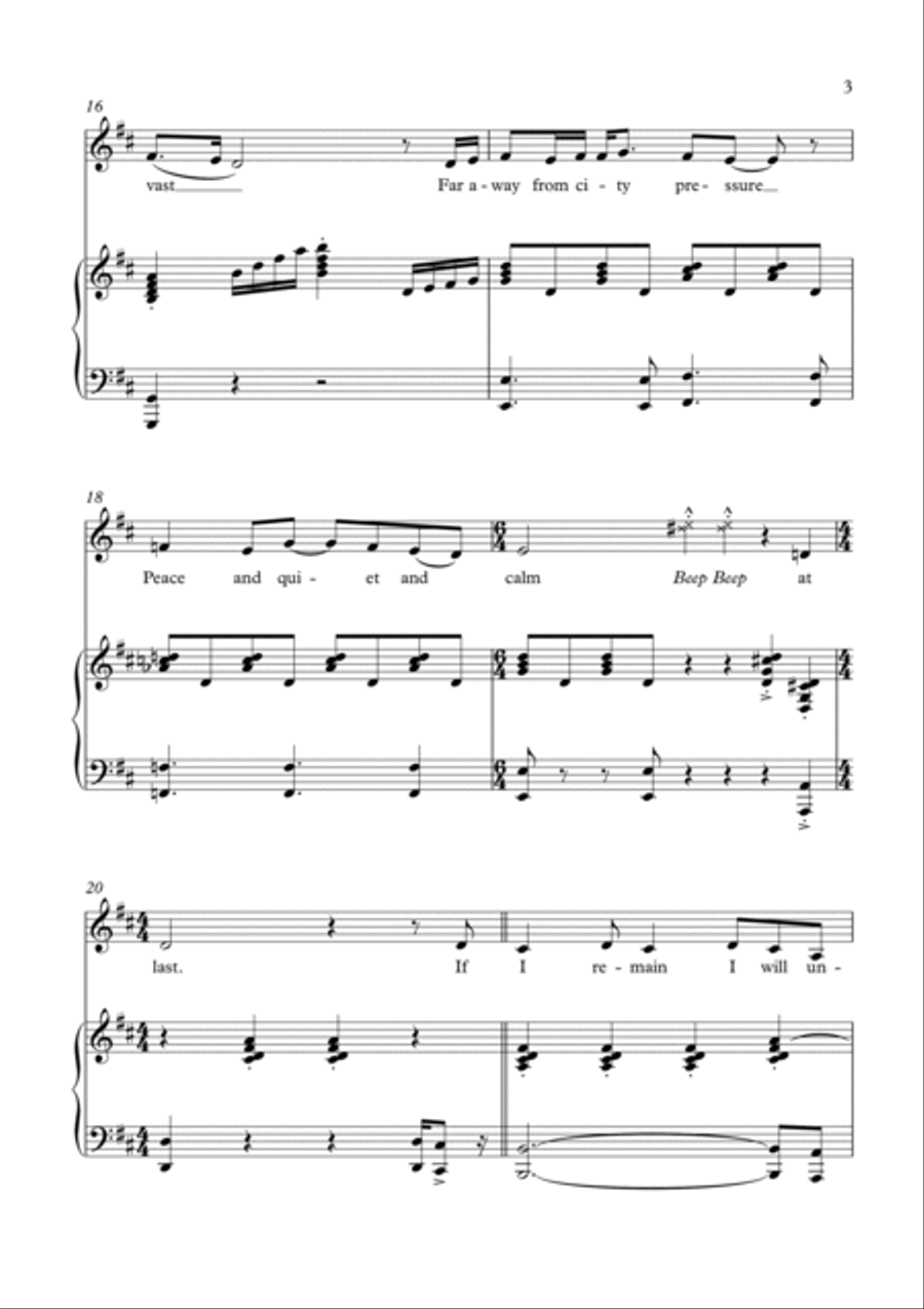ME AND MY MUSIC Alto Voice scores gallery preview page 3