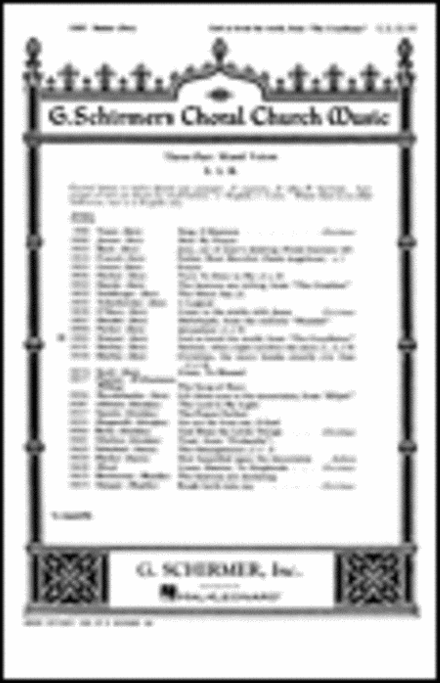 God So Loved the World (from The Crucifixion) 3-Part scores gallery preview page 1