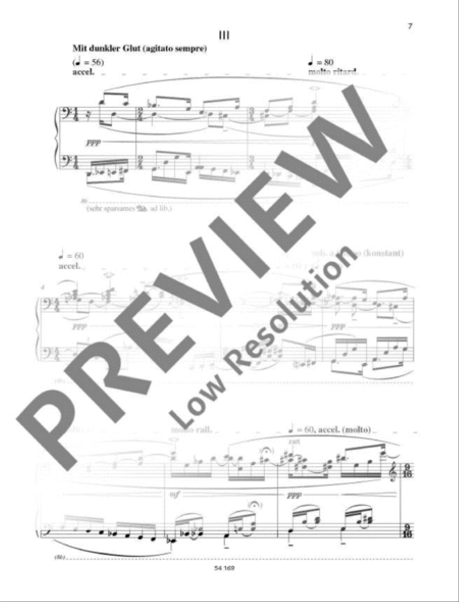 Intermezzi Piano Solo scores gallery preview page 8