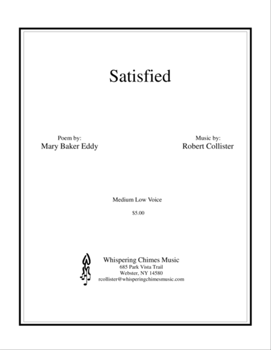 Satisfied medium low voice Low Voice scores gallery preview page 1