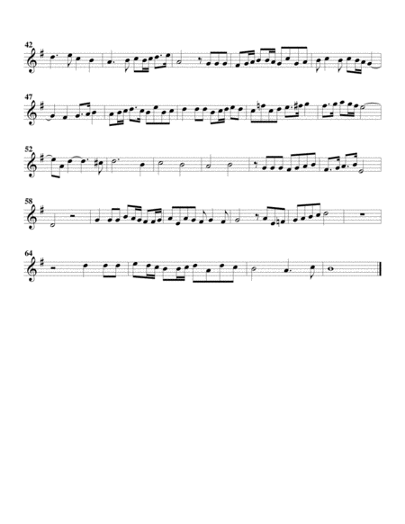 Fugue, BuxWV 175 (arrangement for 3 recorders)