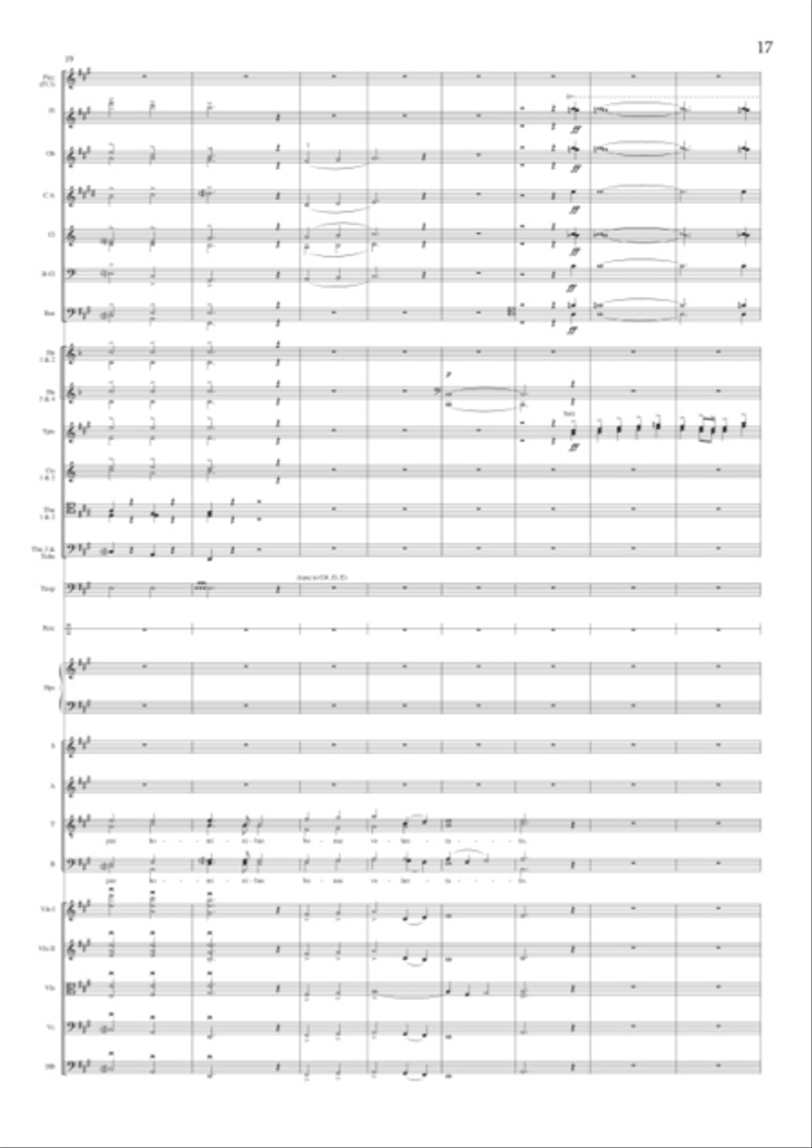 Messe Solennelle en Ut# mineur, Op. 16 4-Part scores gallery preview page 6