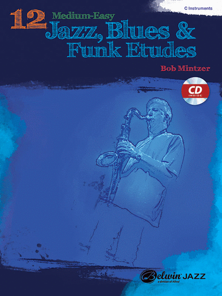 12 Medium-Easy Jazz, Blues & Funk Etudes image number null
