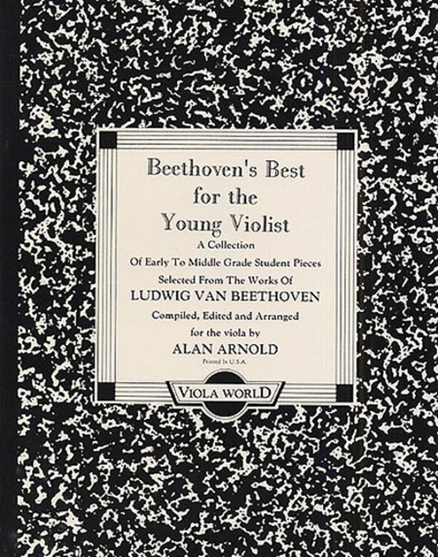Beethoven's Best For The Young Violist