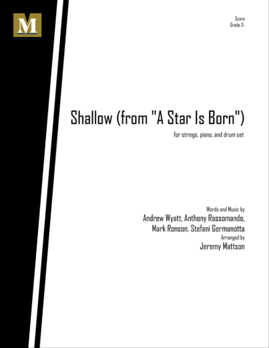 Shallow String Quartet scores gallery preview page 1
