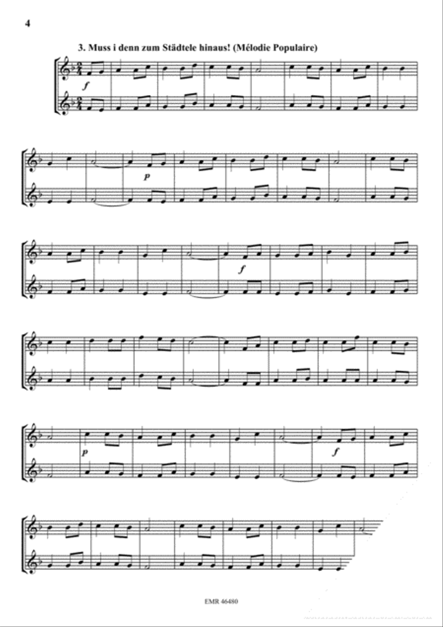 Duet Album Vol. 2 Cornet scores gallery preview page 4