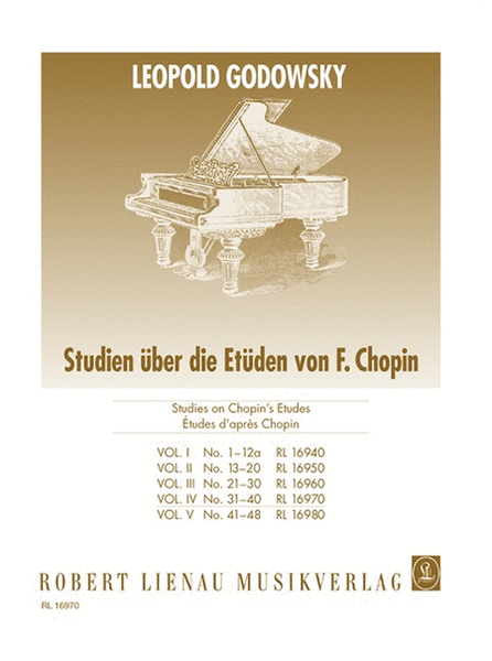 53 Studies on Chopin's Etudes of which 22 are for the left hand Band 4
