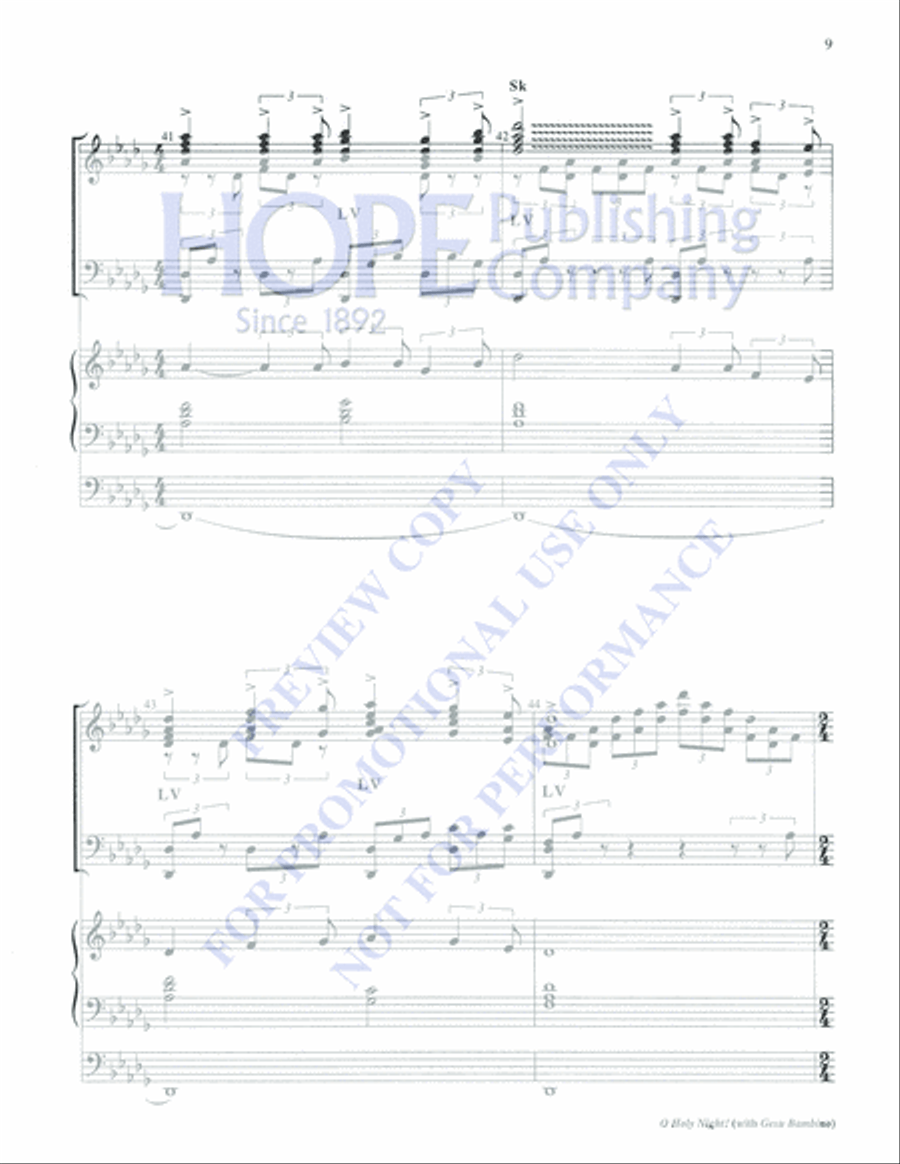 O Holy Night O Holy Night Orchestra scores gallery preview page 9