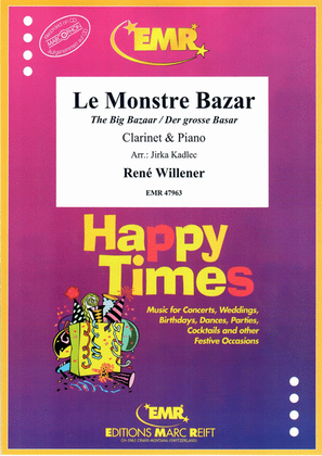 Book cover for Le Monstre Bazar