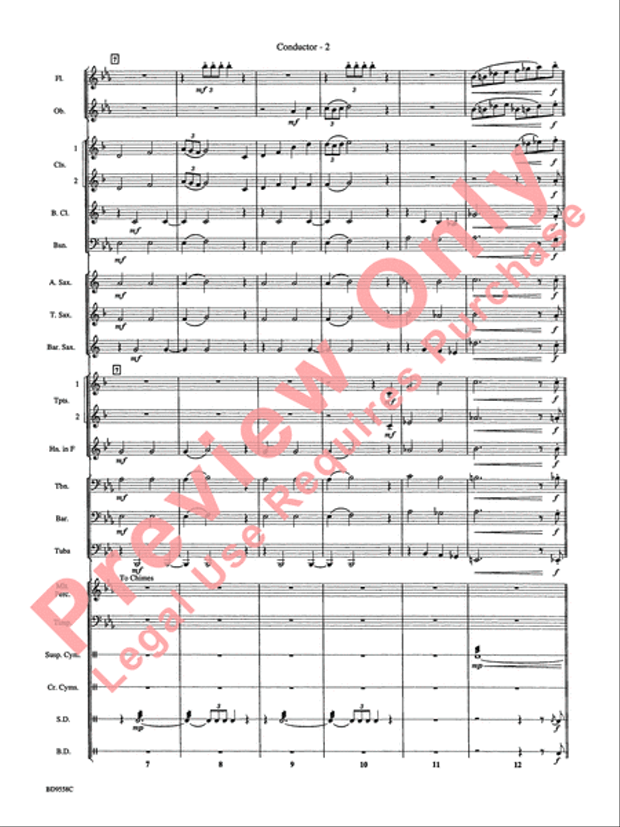 Challenge the Future Concert Band scores gallery preview page 4