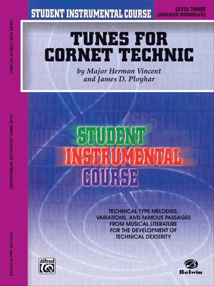 Student Instrumental Course Tunes for Cornet Technic Cornet scores gallery preview page 1
