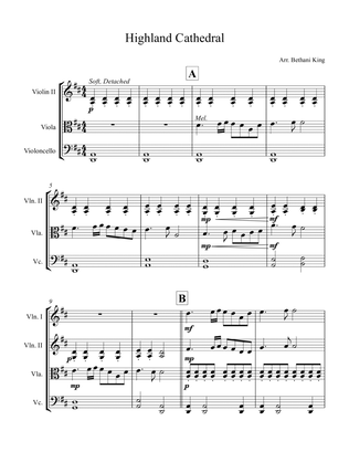 Highland Cathedral - String Quartet