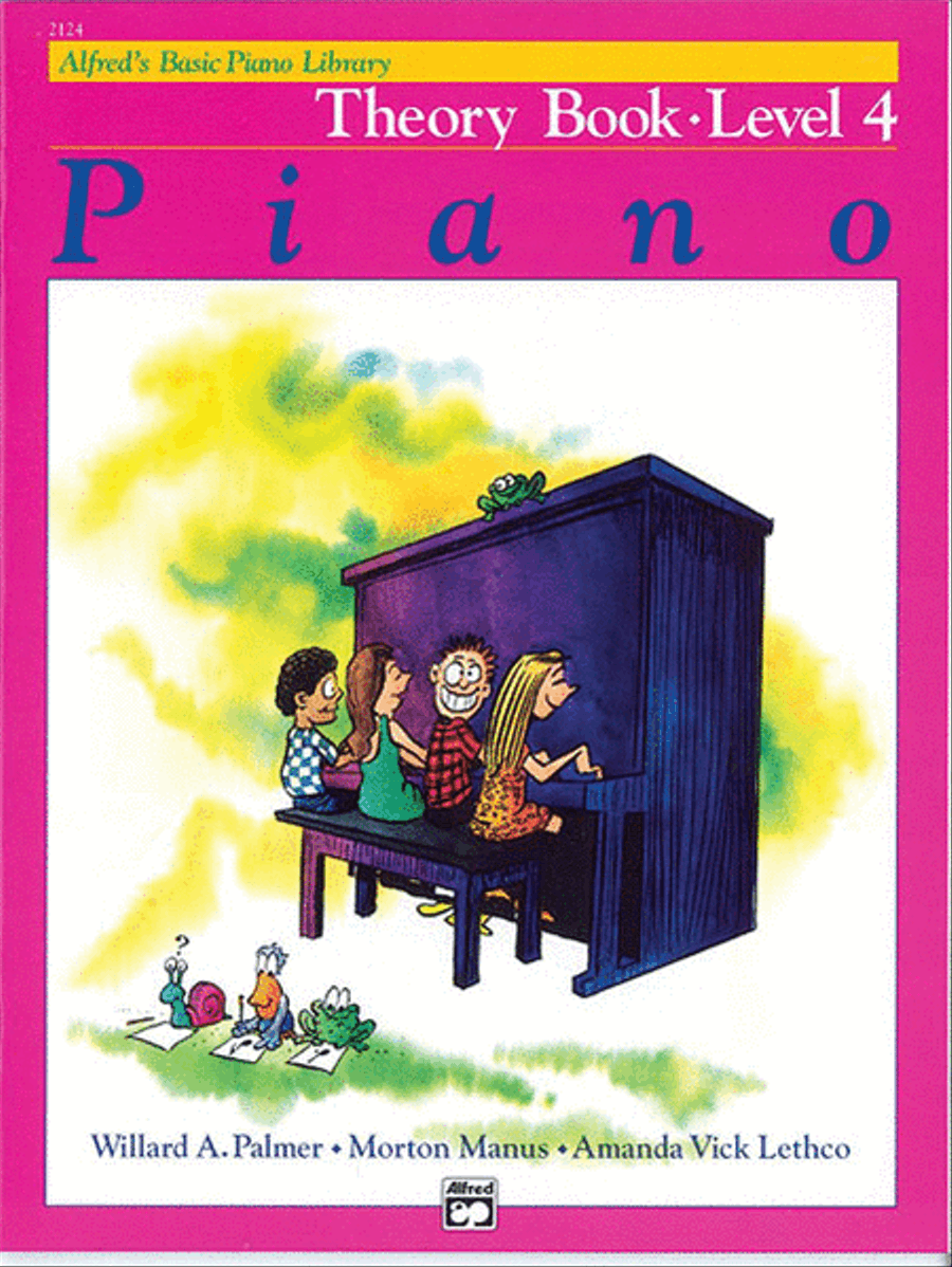 Alfred's Basic Piano Course Theory, Level 4 Piano Method scores gallery preview page 1