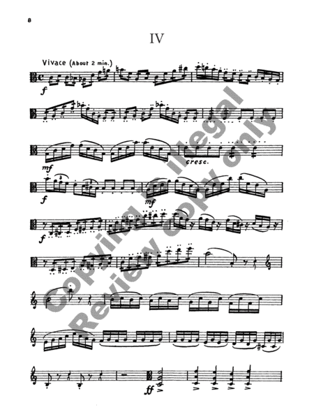 Sonata for Viola Solo