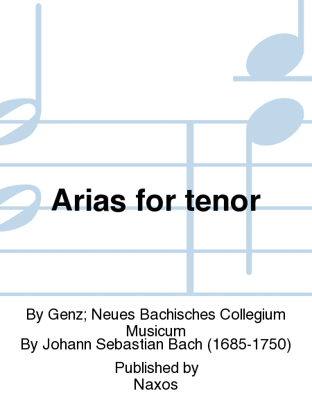 Arias for tenor