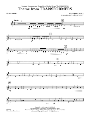 Theme From Transformers - Bb Trumpet 2