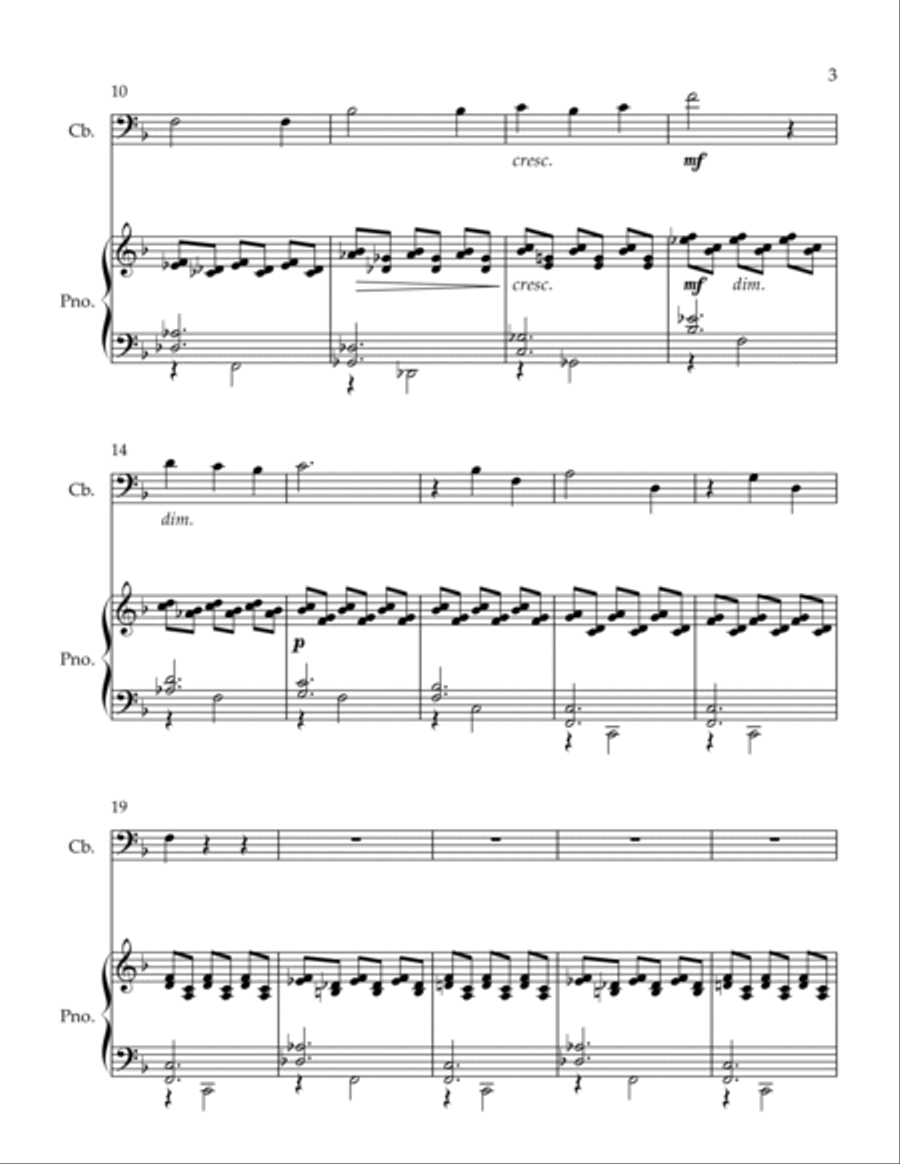 The Sea Princess Double Bass scores gallery preview page 3
