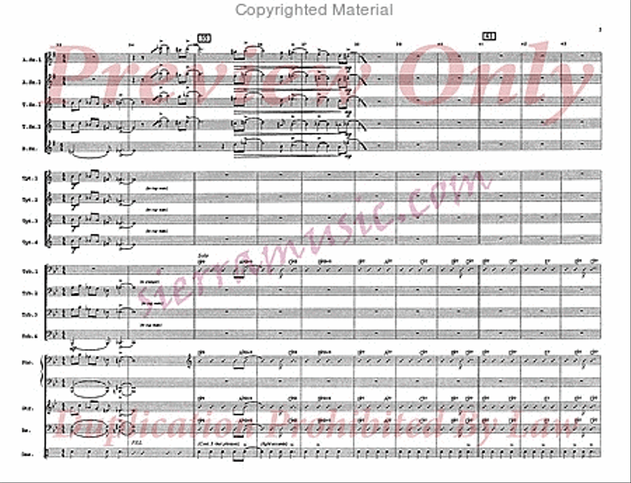Oolitic Stomp Oolitic Stomp Jazz Ensemble scores gallery preview page 6