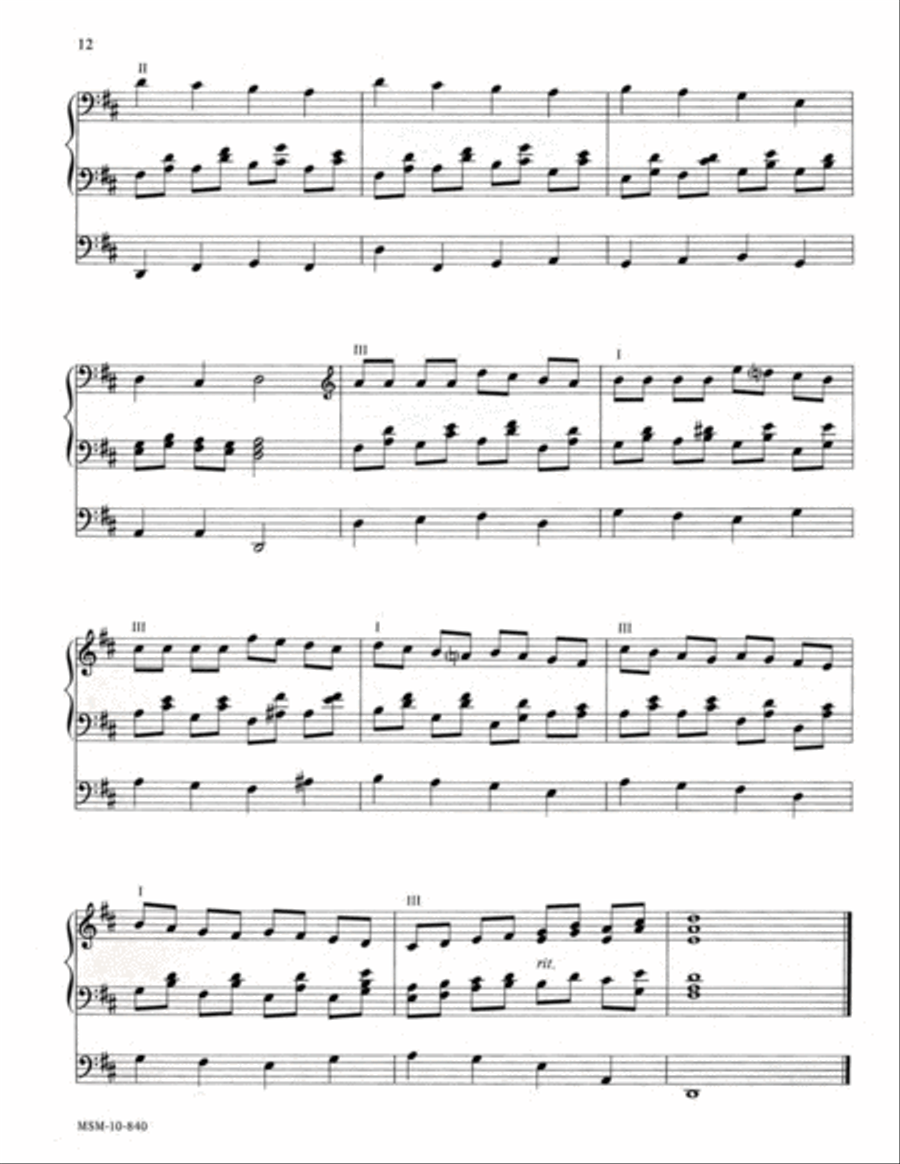 Two Pieces for Festive Occasions Organ scores gallery preview page 6