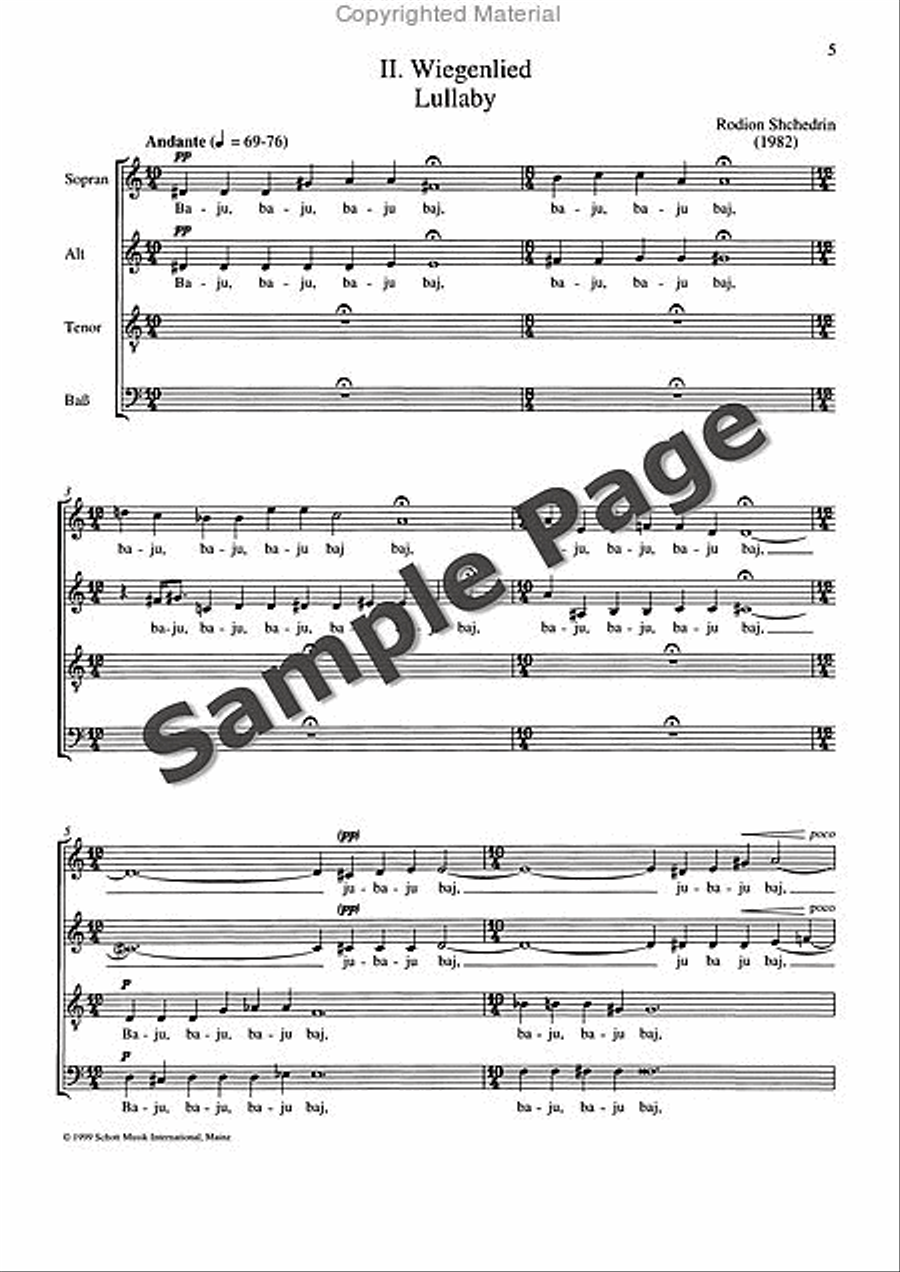 Concertino Concertino Mixed Choir scores gallery preview page 6