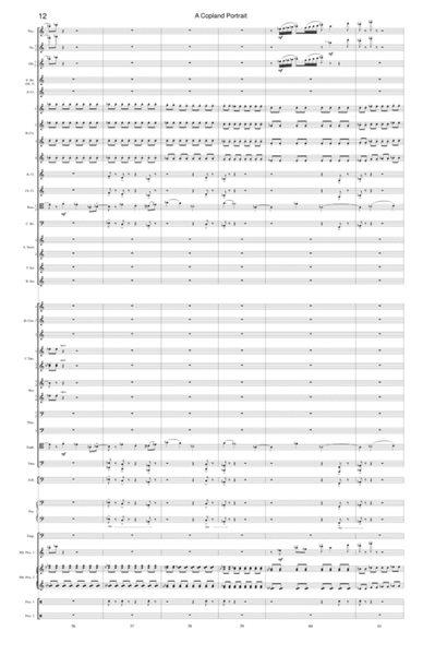 A Copland Portrait (Additional Band Score) image number null