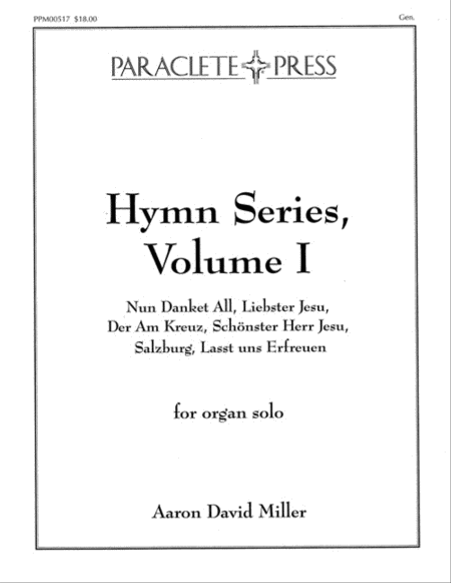 Hymn Series, Volume I Choir scores gallery preview page 1