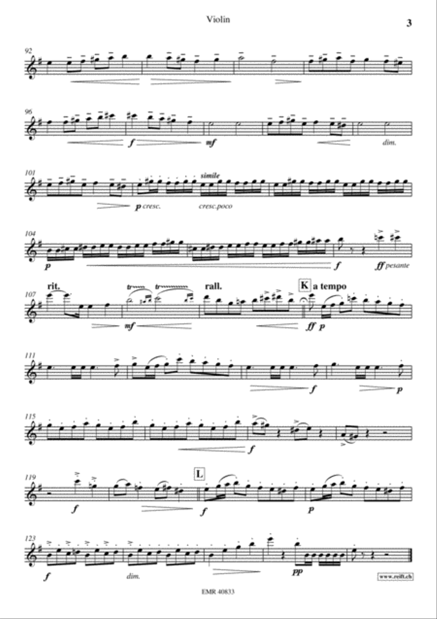 Konzert-Etude Konzert-Etude Violin Solo scores gallery preview page 4