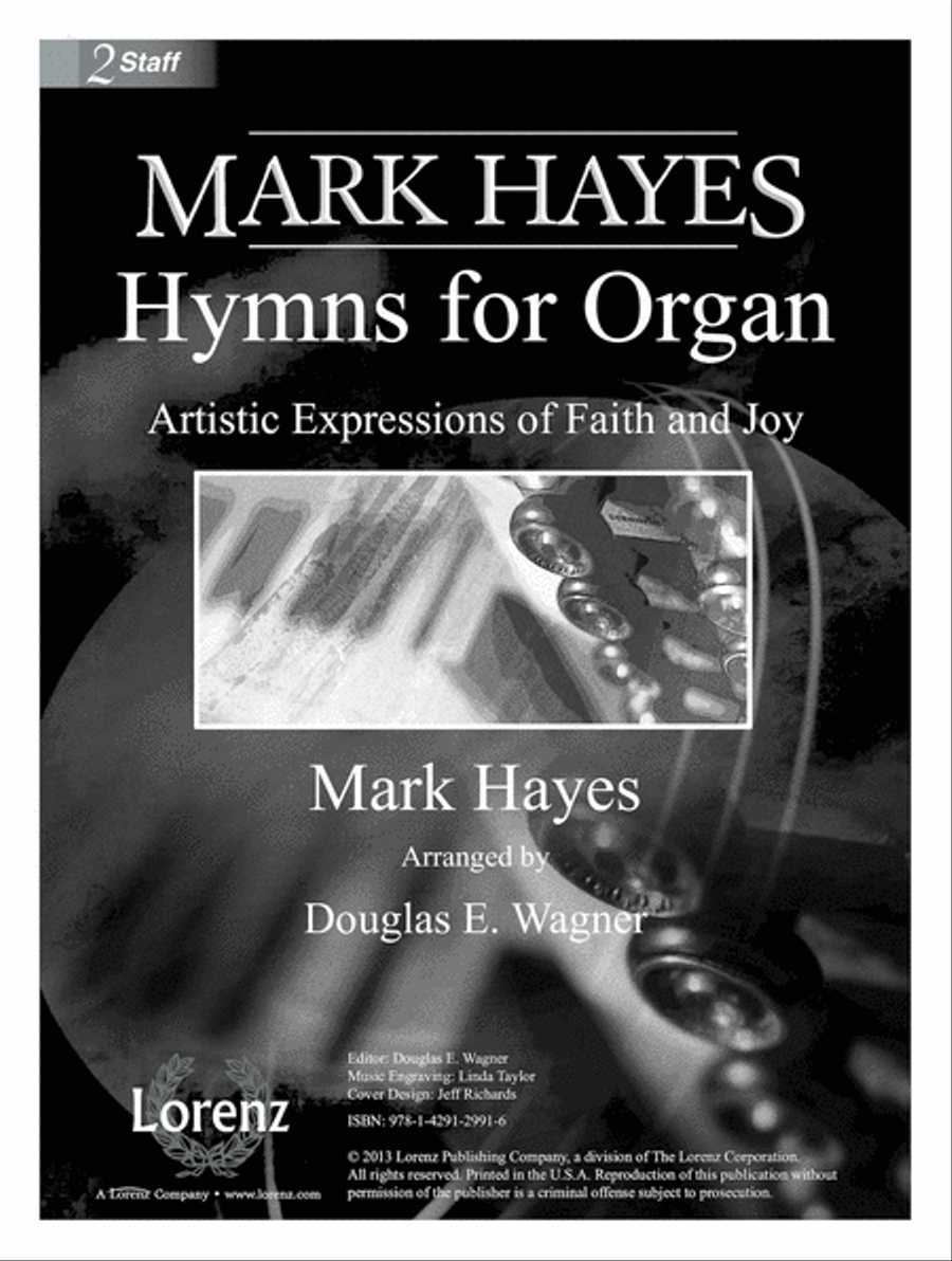 Mark Hayes: Hymns for Organ (Digital Delivery) Organ scores gallery preview page 1