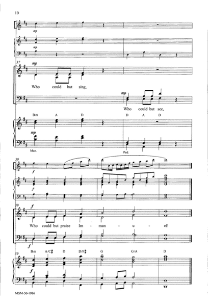 Peace Came to Earth (Choral Score) image number null