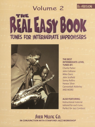 Book cover for Real Easy Book Vol 2 Intermed Improv B Flat Vers