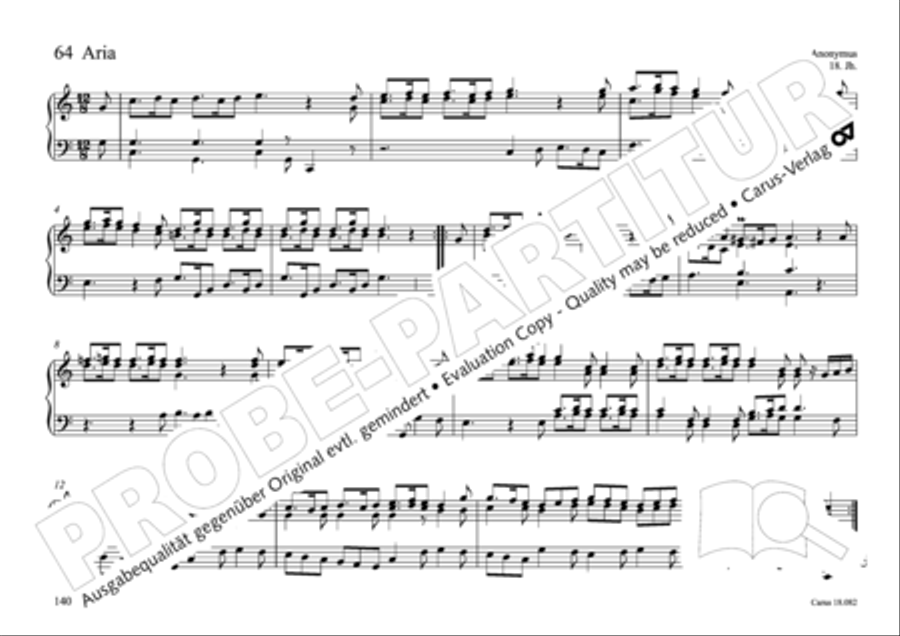 Pastoral music for organ, vol. 2: Germany, Bohemia, Austria, South Tyrol Organ Solo scores gallery preview page 141