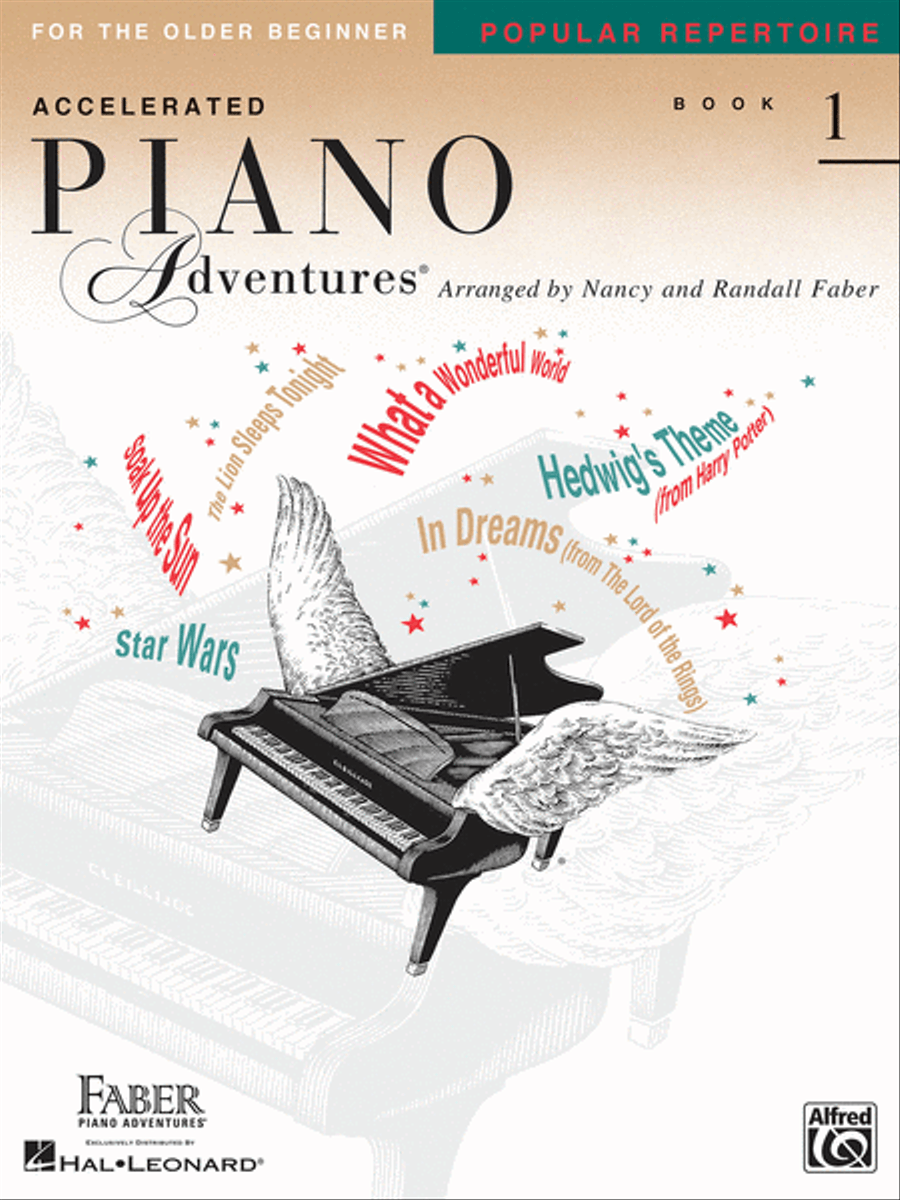 Accelerated Piano Adventures for the Older Beginner Piano Method scores gallery preview page 1