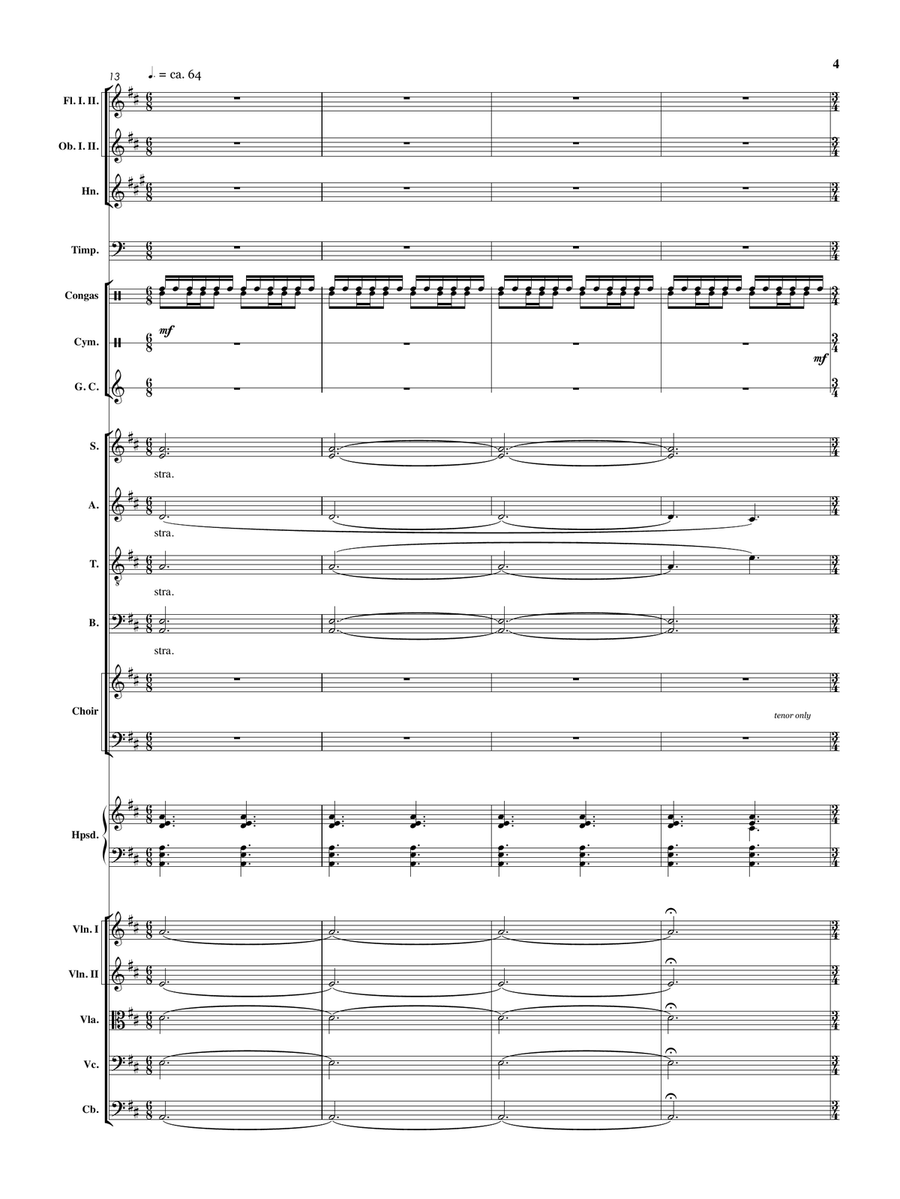 On Earth As It Is In Heaven Chamber Orchestra scores gallery preview page 5
