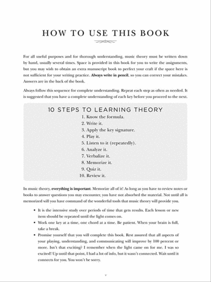 Music Theory Workbook Music Theory Workbook Activity Books scores gallery preview page 7