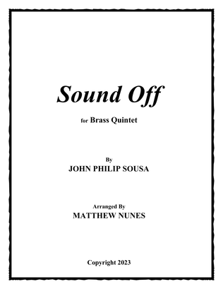 Book cover for Sound Off