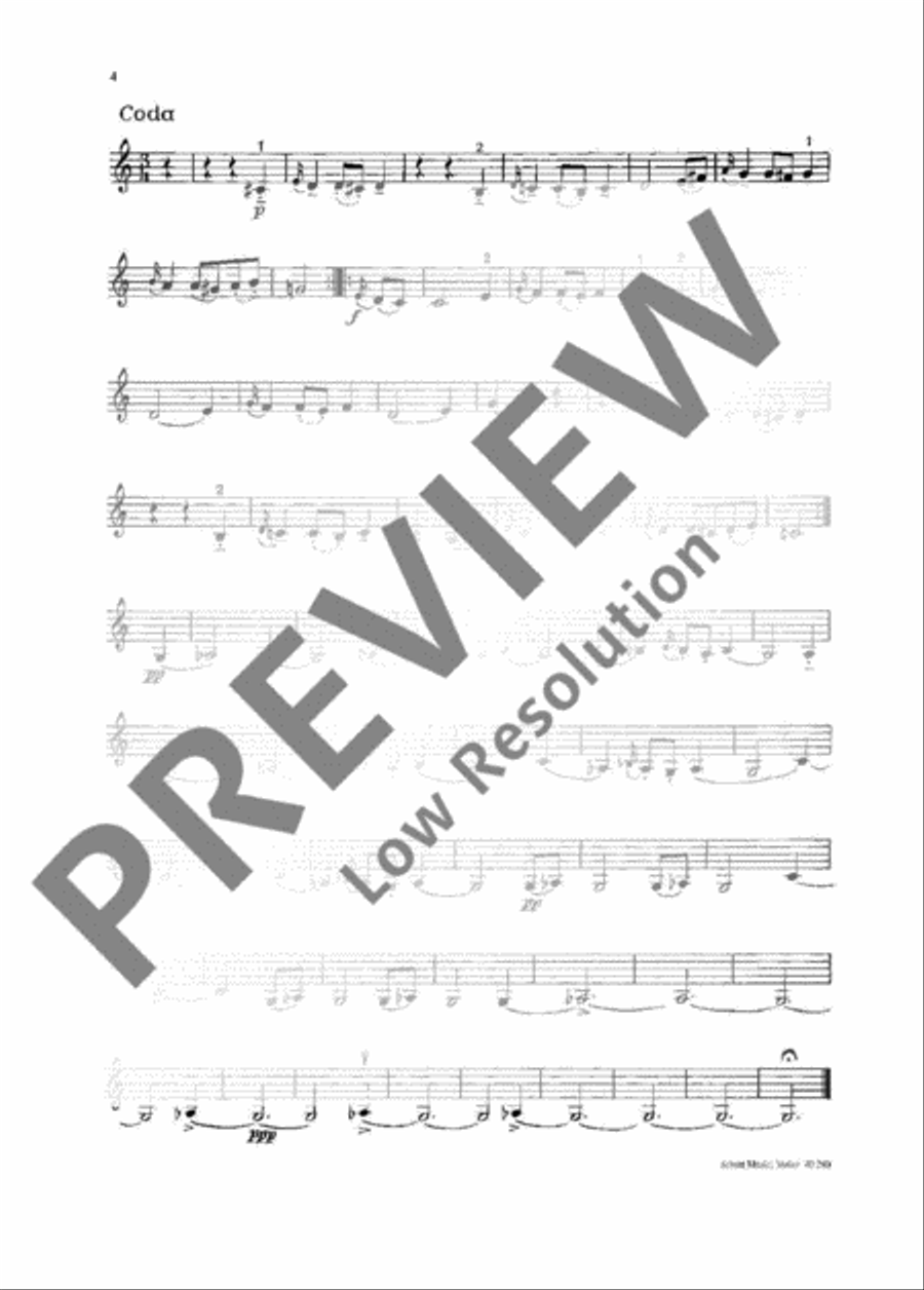 5 Deutsche String Quartet scores gallery preview page 9