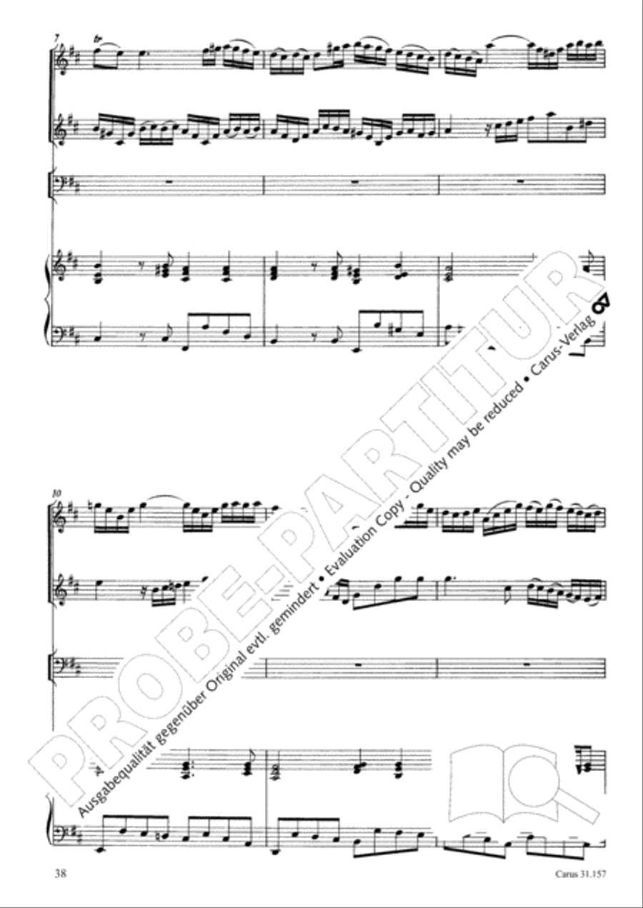 Lord, do not depart until I am blessed (Ich lasse dich nicht, du segnest mich denn) TB scores gallery preview page 39