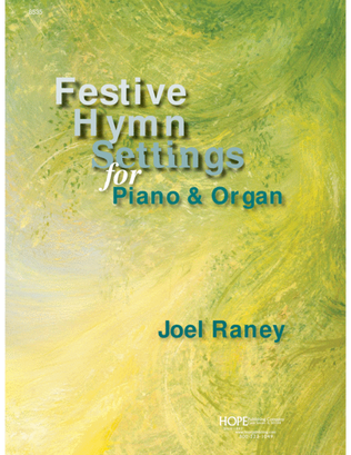 Book cover for Festive Hymn Settings for Piano and Organ- PDF Score-Digital Download