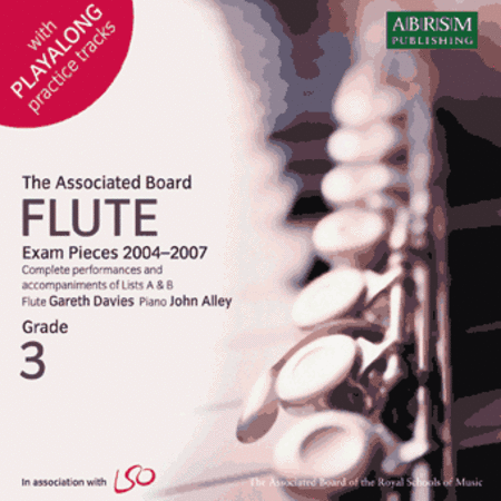 Flute Examination Pieces 2004-2007 Grade 3 CD
