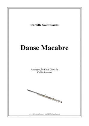 Book cover for Dance Macabre - complete for Flute Choir