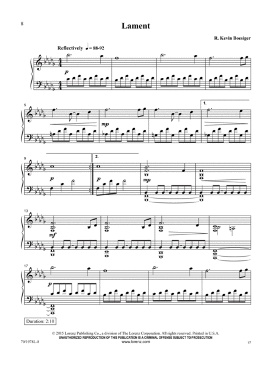 The Church Pianist's Library, Vol. 18 Piano Solo scores gallery preview page 5