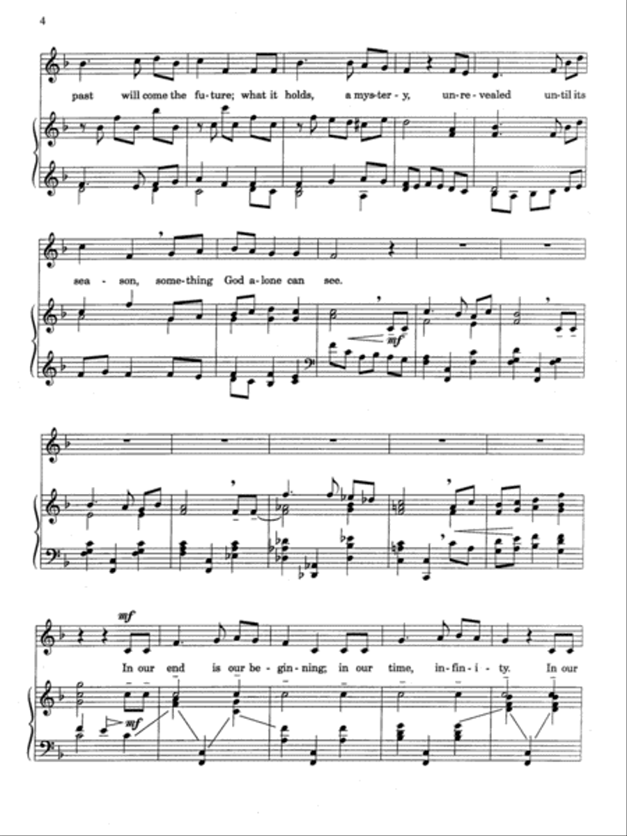 Hymn of Promise Hymn of Promise Medium Voice scores gallery preview page 11
